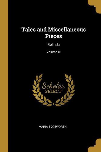 Cover image for Tales and Miscellaneous Pieces