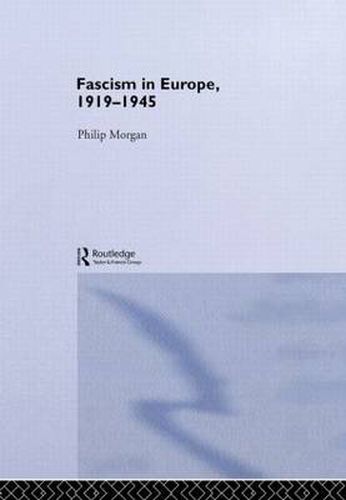 Cover image for Fascism in Europe, 1919-1945