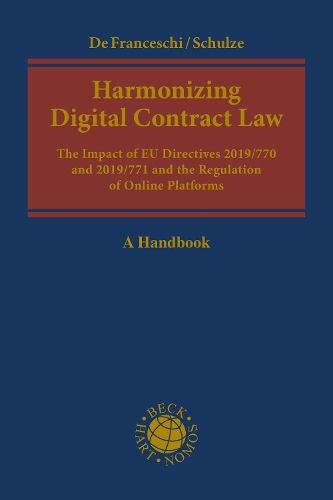 Cover image for Harmonizing Digital Contract Law