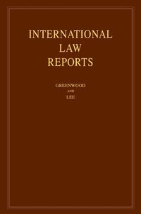 Cover image for International Law Reports: Volume 204