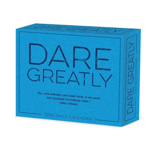 Cover image for Dare Greatly 2026 5.4 X 6.2 Box Calendar