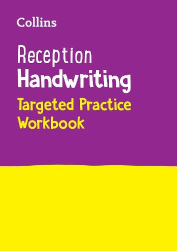 Cover image for Reception Handwriting Targeted Practice Workbook: Ideal for Use at Home