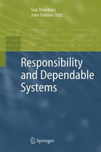 Responsibility and Dependable Systems