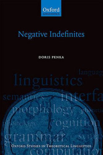 Cover image for Negative Indefinites