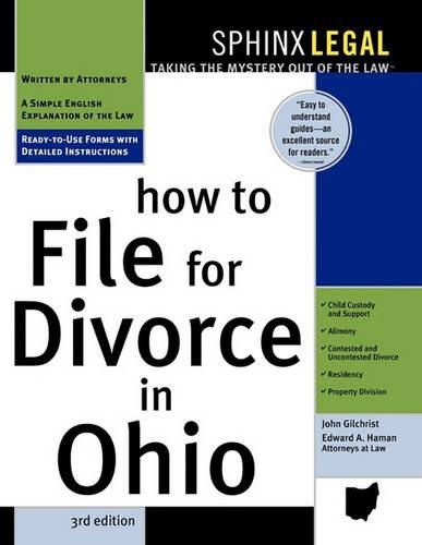 Cover image for How to File for Divorce in Ohio, 3e