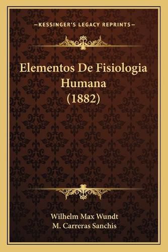 Cover image for Elementos de Fisiologia Humana (1882)