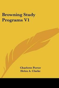 Cover image for Browning Study Programs V1