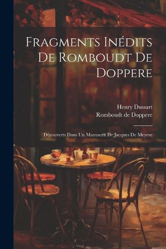 Cover image for Fragments Inedits De Romboudt De Doppere