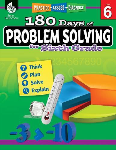 Cover image for 180 Days of Problem Solving for Sixth Grade: Practice, Assess, Diagnose