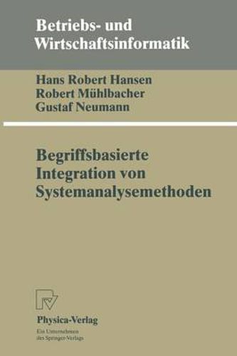 Cover image for Begriffsbasierte Integration von Systemanalysemethoden