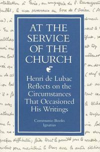 Cover image for At the Service of the Church