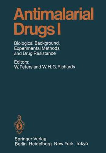 Antimalarial Drugs I: Biological Background, Experimental Methods, and Drug Resistance