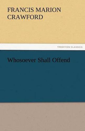 Cover image for Whosoever Shall Offend