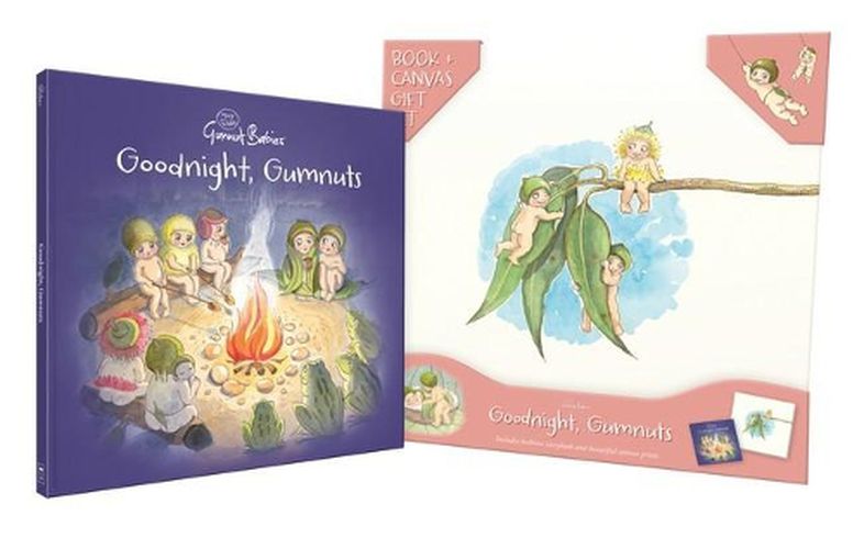 Cover image for Goodnight, Gumnuts Book and Canvas Gift Set (May Gibbs)