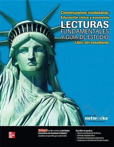 Cover image for Building Citizenship: Civics and Economics, Spanish Reading Essentials and Study Guide, Student Workbook