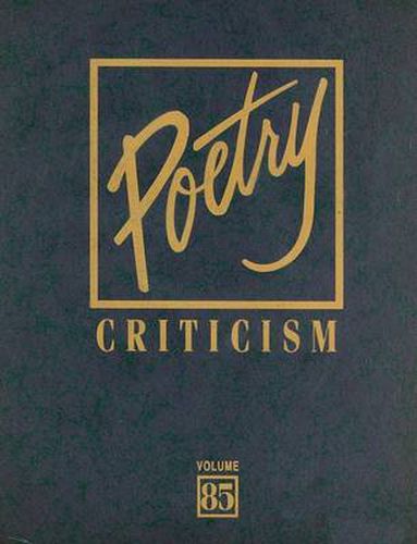 Cover image for Poetry Criticism