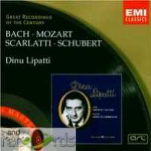Cover image for Bach Mozart Scarlatti Schubert