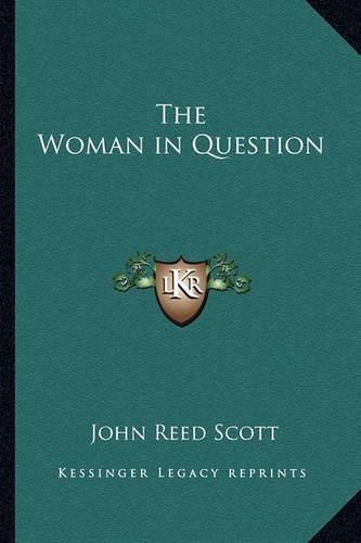 Cover image for The Woman in Question