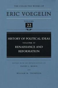 Cover image for History of Political Ideas (CW22): Renaissance and Reformation