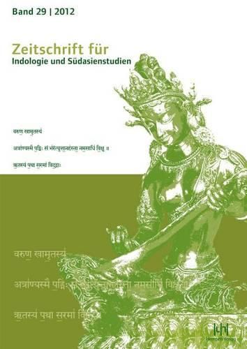 Cover image for Zeitschrift Fur Indologie Und Sudasienstudien 29 (2012)