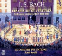 Cover image for Bach Js Les Quatre Ouvertures
