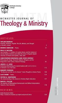 Cover image for McMaster Journal of Theology and Ministry: Volume 19, 2017-2018