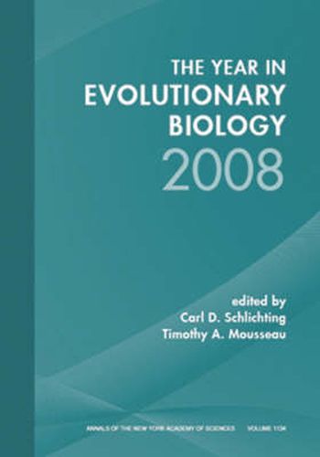 Cover image for Year in Evolutionary Biology