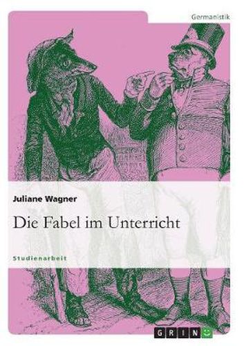 Cover image for Die Fabel im Unterricht