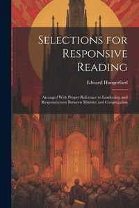 Cover image for Selections for Responsive Reading