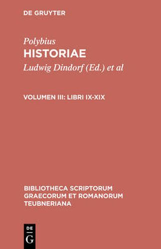 Historiae, Vol. III CB