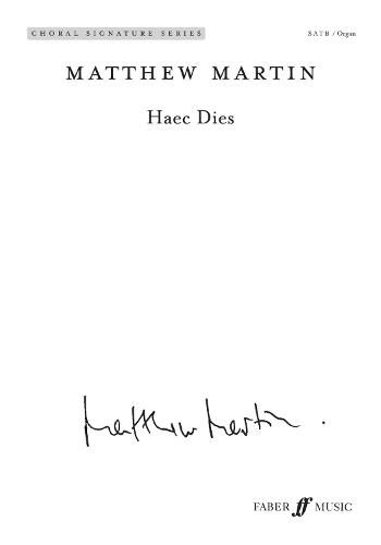 Cover image for Haec Dies: Satb (with Organ) (Latin Language Edition), Choral Octavo