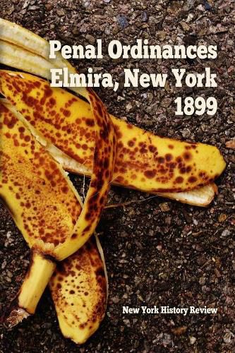 Cover image for Penal Ordinances of Elmira, New York 1899