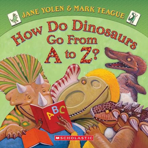 Cover image for How Do Dinosaurs Go from A to Z?