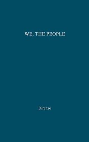 Cover image for We, the People: American Character and Social Change