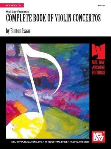 Cover image for Complete Book of Violin Concertos