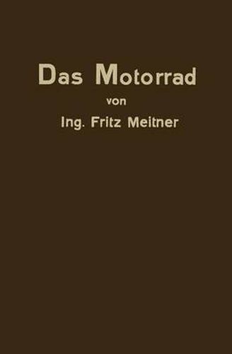 Cover image for Das Motorrad: Aufbau Und Arbeitsweise