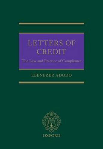 Cover image for Letters of Credit: The Law and Practice of Compliance