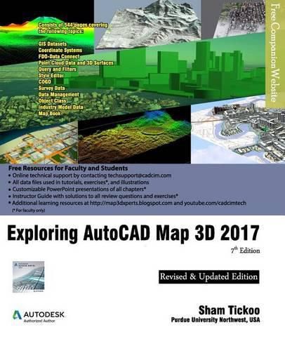 Cover image for Exploring AutoCAD Map 3D 2017