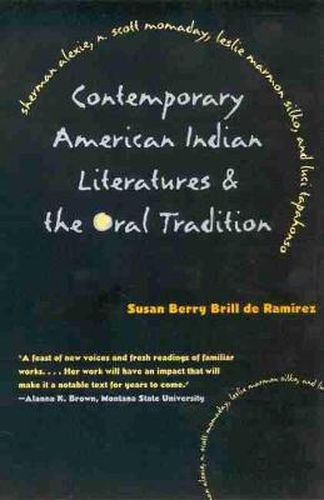 Cover image for CONTEMPORARY AMERICAN INDIAN LITERATURES AND THE ORAL TRADITION