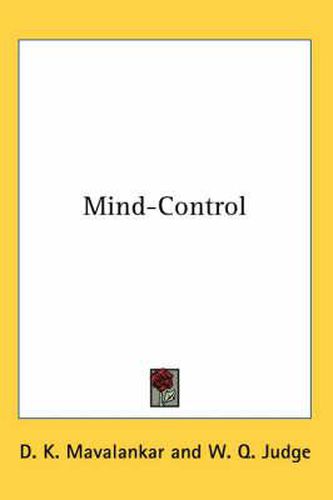 Cover image for Mind-Control