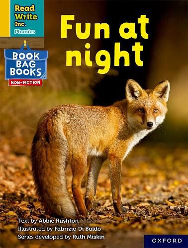 Cover image for Read Write Inc. Phonics: Fun at night (Yellow Set 5 NF Book Bag Book 8)