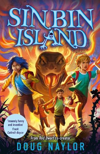Cover image for Sin Bin Island - the unmissable brand-new adventure from RED DWARF co-creator and SUNDAY TIMES bestselling Doug Naylor