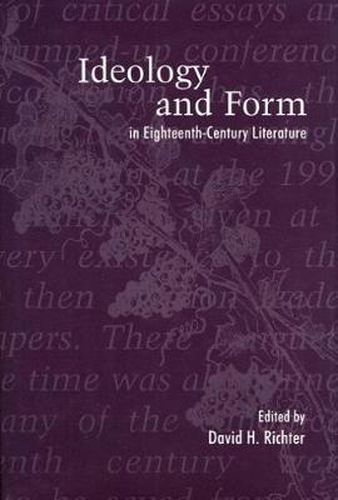 Cover image for Ideology and Form in Eighteenth-Century Literature