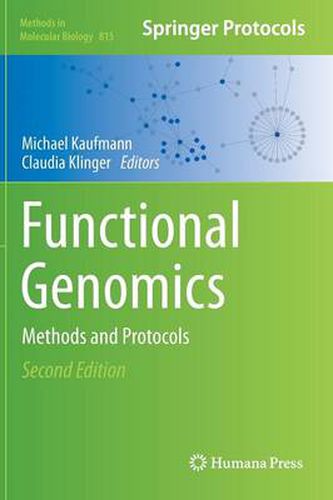 Cover image for Functional Genomics: Methods and Protocols