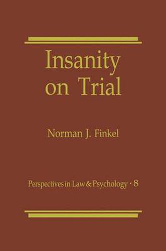 Cover image for Insanity on Trial