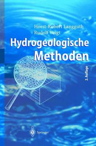 Cover image for Hydrogeologische Methoden