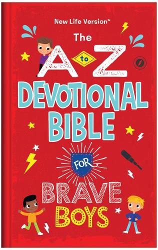 Cover image for The A to Z Devotional Bible for Brave Boys: New Life Version