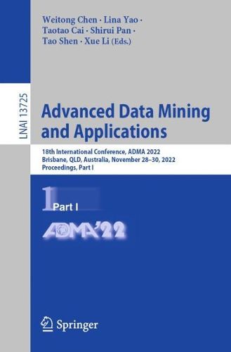 Cover image for Advanced Data Mining and Applications