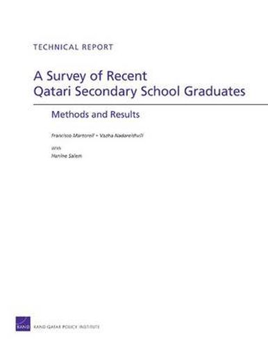 Cover image for A Survey of Recent Qatari Secondary School Graduates: Methods and Results