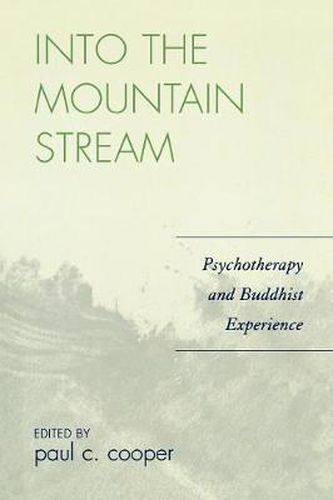 Cover image for Into the Mountain Stream: Psychotherapy and Buddhist Experience